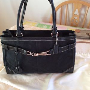 Coach hand bag